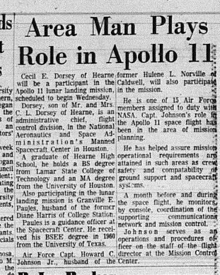 The Eagle Archives: July 14, 1969